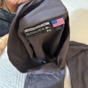 Unworn GoRuck grey toughflex leggings w/ pockets (US sz 8)